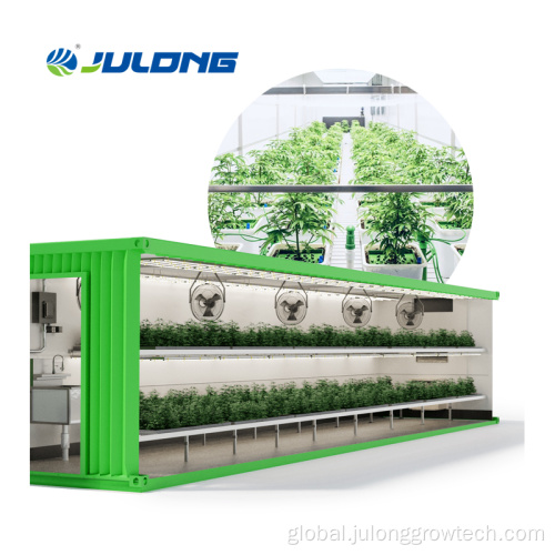 Grow Container Hydroponics Hydroponic System Container Farm Greenhouse Supplier